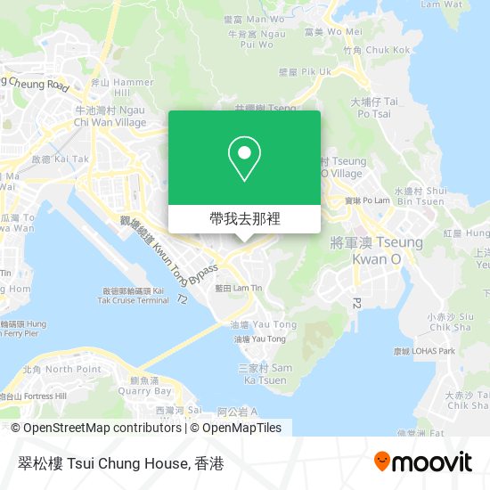 翠松樓 Tsui Chung House地圖