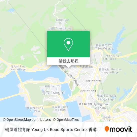 楊屋道體育館 Yeung Uk Road Sports Centre地圖