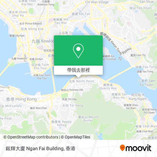 銀輝大廈 Ngan Fai Building地圖