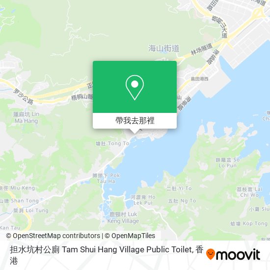 担水坑村公廁 Tam Shui Hang Village Public Toilet地圖