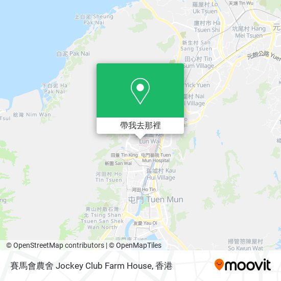 賽馬會農舍 Jockey Club Farm House地圖