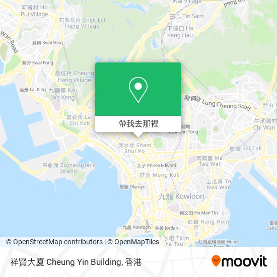 祥賢大廈 Cheung Yin Building地圖