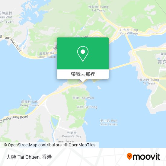 大轉 Tai Chuen地圖