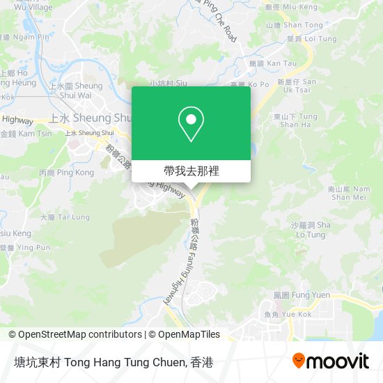 塘坑東村 Tong Hang Tung Chuen地圖