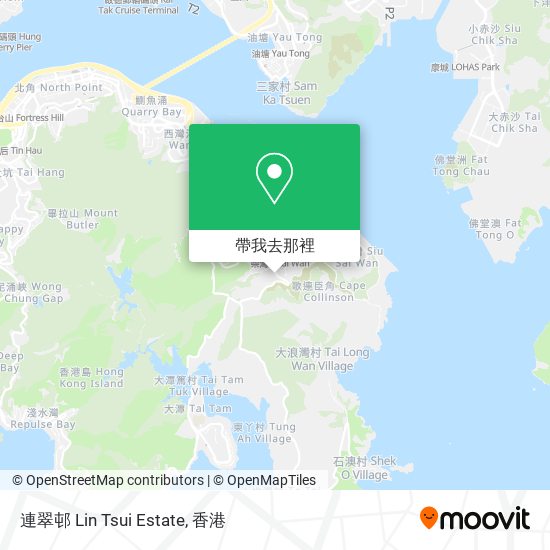 連翠邨 Lin Tsui Estate地圖