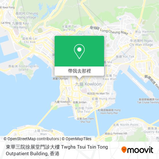 東華三院徐展堂門診大樓 Twghs Tsui Tsin Tong Outpatient Building地圖