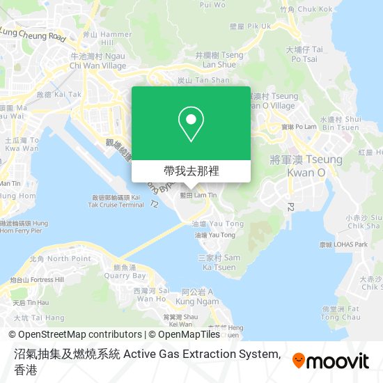 沼氣抽集及燃燒系統 Active Gas Extraction System地圖