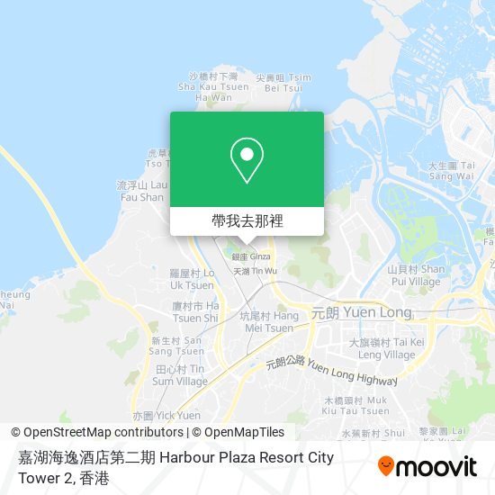 嘉湖海逸酒店第二期 Harbour Plaza Resort City Tower 2地圖