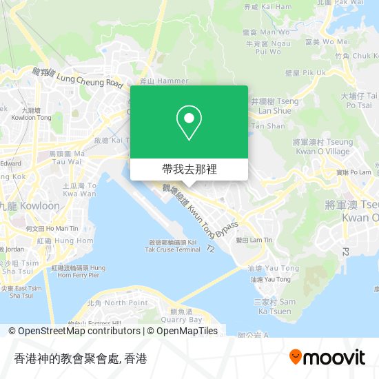 香港神的教會聚會處地圖