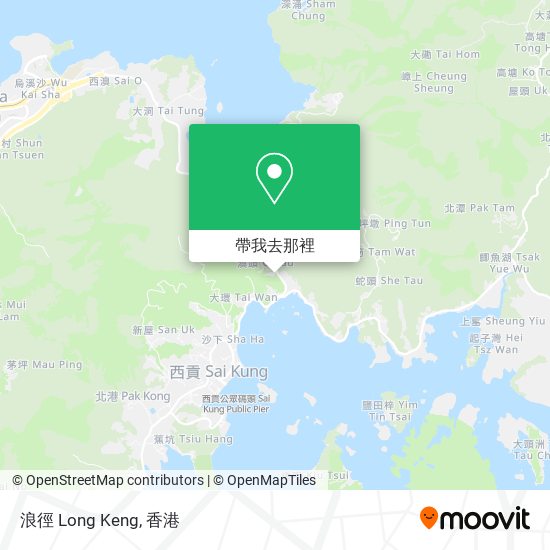 浪徑 Long Keng地圖