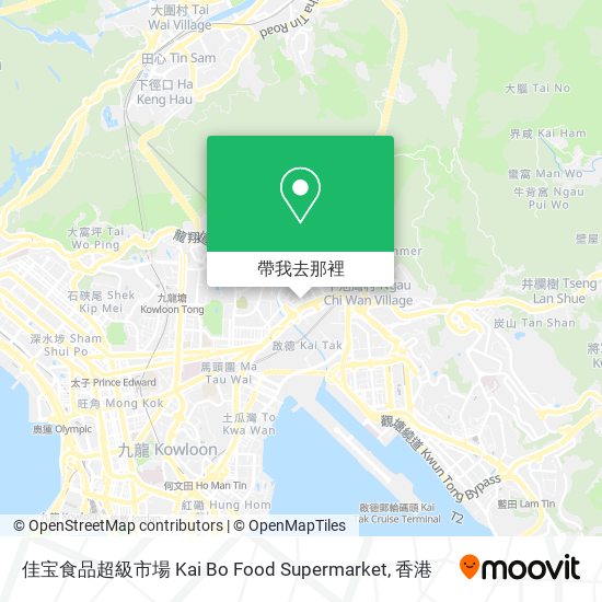 佳宝食品超級市場 Kai Bo Food Supermarket地圖