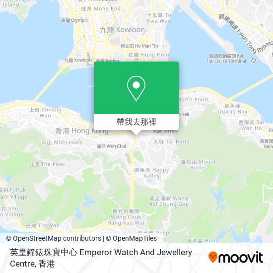 英皇鐘錶珠寶中心 Emperor Watch And Jewellery Centre地圖