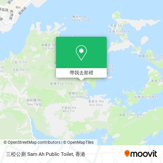 三椏公廁 Sam Ah Public Toilet地圖