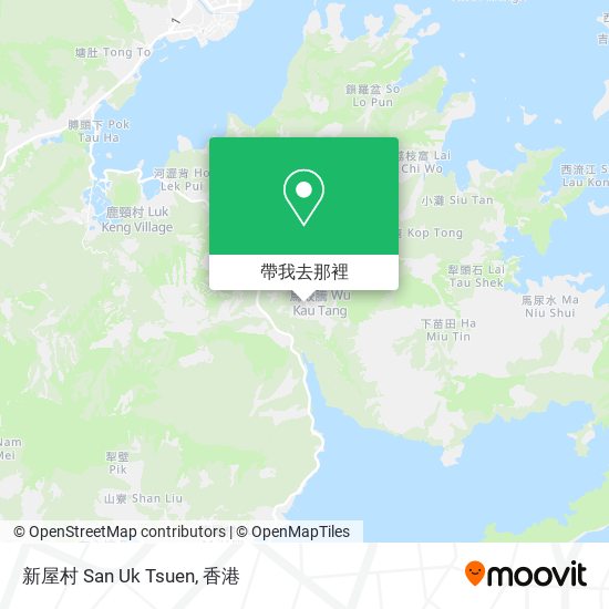 新屋村 San Uk Tsuen地圖