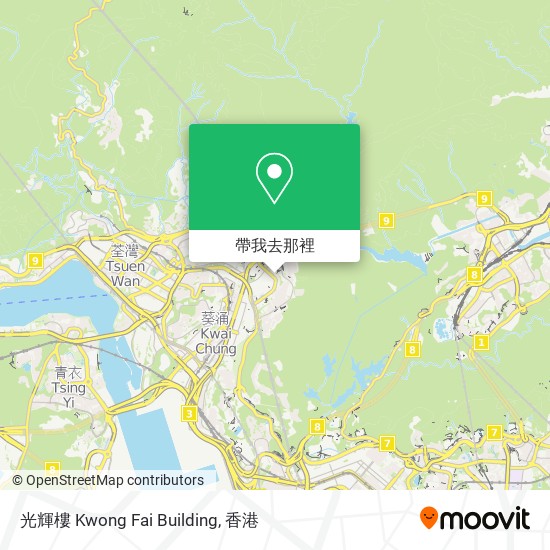 光輝樓 Kwong Fai Building地圖