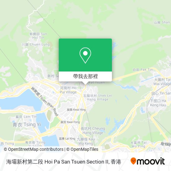 海壩新村第二段 Hoi Pa San Tsuen Section II地圖