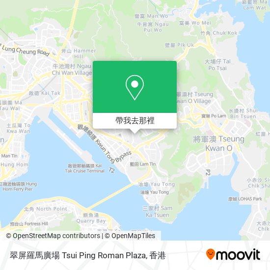 翠屏羅馬廣場 Tsui Ping Roman Plaza地圖