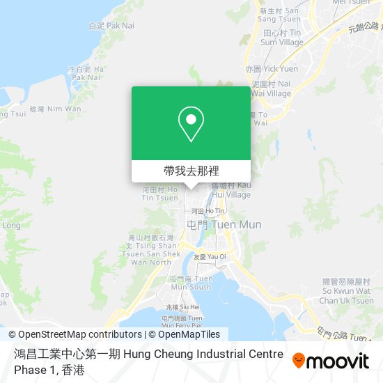鴻昌工業中心第一期 Hung Cheung Industrial Centre Phase 1地圖