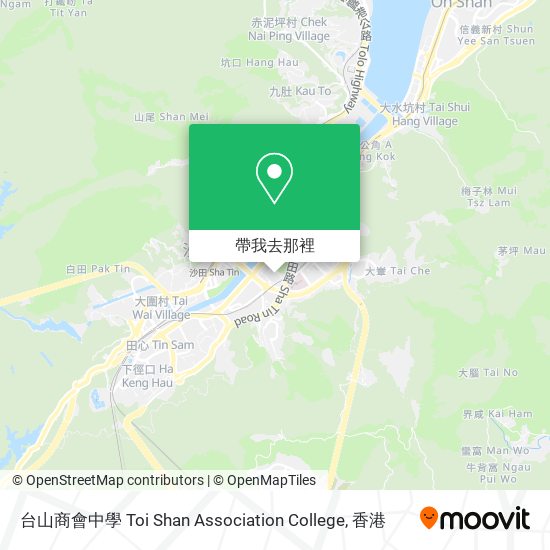 台山商會中學 Toi Shan Association College地圖