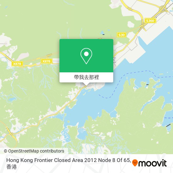 Hong Kong Frontier Closed Area 2012 Node 8 Of 65地圖