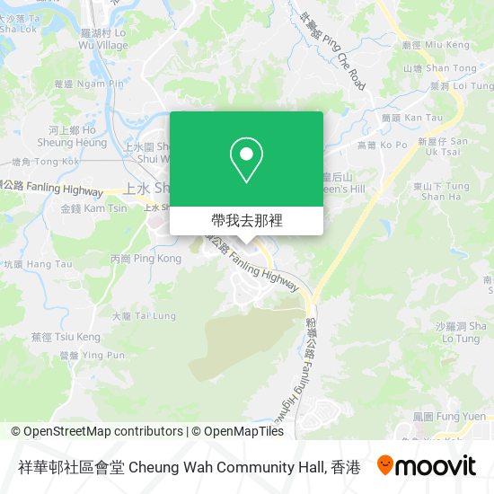 祥華邨社區會堂 Cheung Wah Community Hall地圖