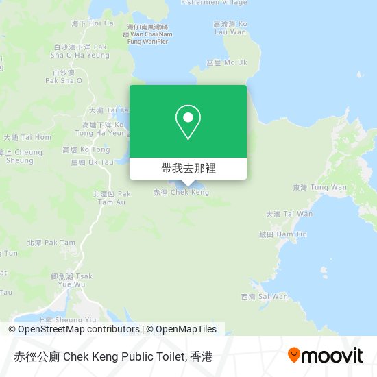 赤徑公廁 Chek Keng Public Toilet地圖