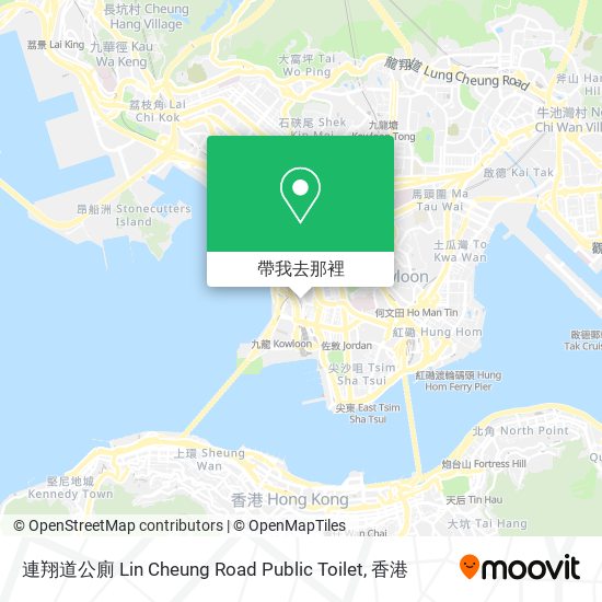 連翔道公廁 Lin Cheung Road Public Toilet地圖