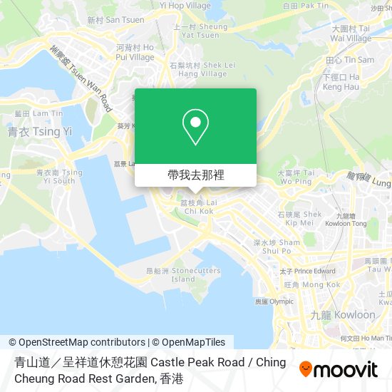 青山道／呈祥道休憩花園 Castle Peak Road / Ching Cheung Road Rest Garden地圖