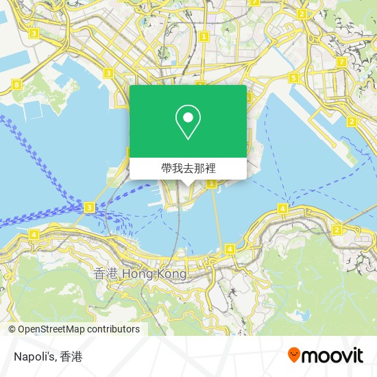 Napoli's地圖