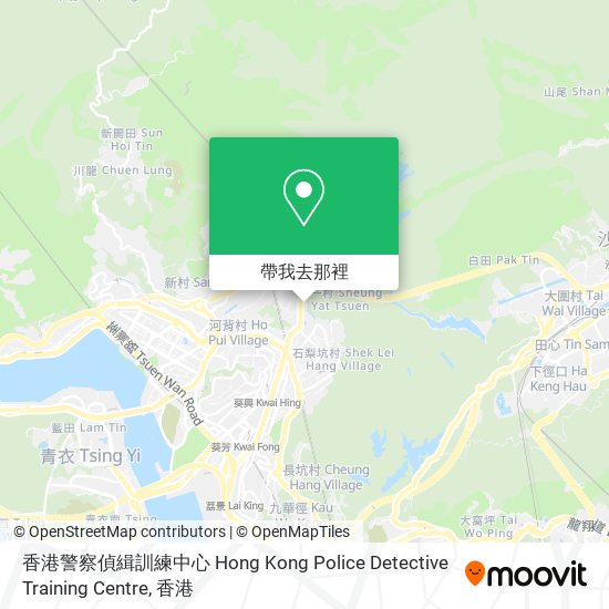 香港警察偵緝訓練中心 Hong Kong Police Detective Training Centre地圖