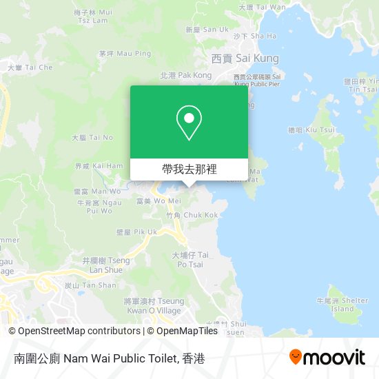 南圍公廁 Nam Wai Public Toilet地圖
