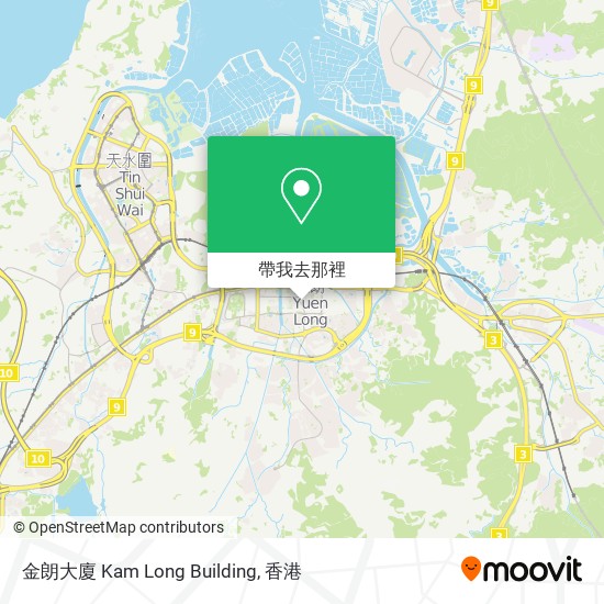 金朗大廈 Kam Long Building地圖