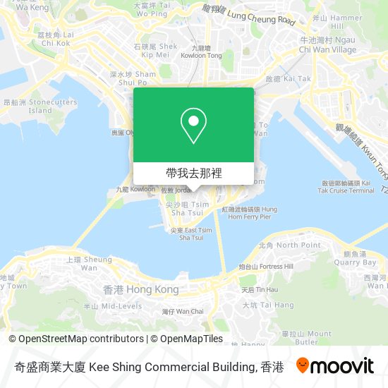 奇盛商業大廈 Kee Shing Commercial Building地圖