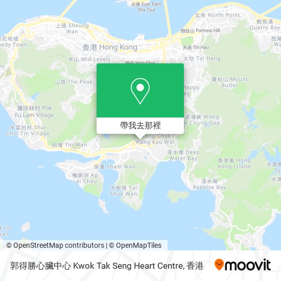 郭得勝心臟中心 Kwok Tak Seng Heart Centre地圖