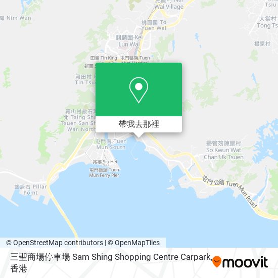 三聖商場停車場 Sam Shing Shopping Centre Carpark地圖