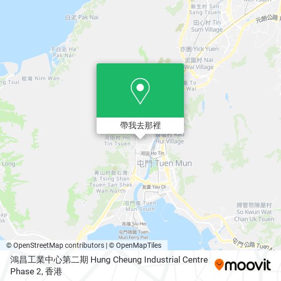 鴻昌工業中心第二期 Hung Cheung Industrial Centre Phase 2地圖