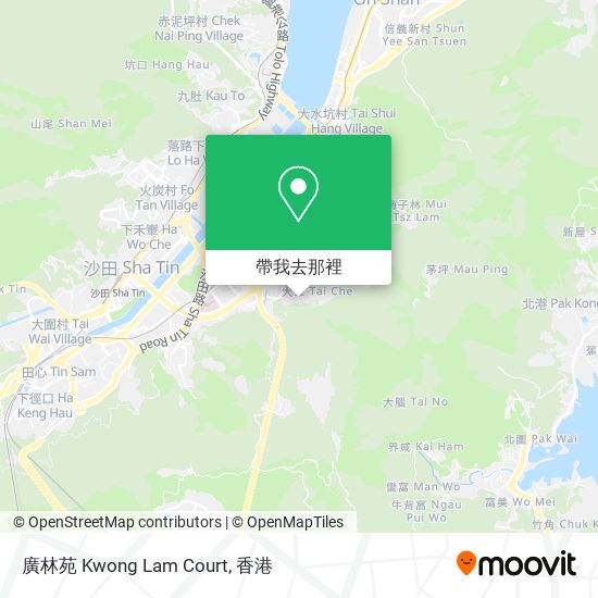 廣林苑 Kwong Lam Court地圖