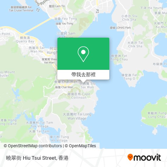 曉翠街 Hiu Tsui Street地圖