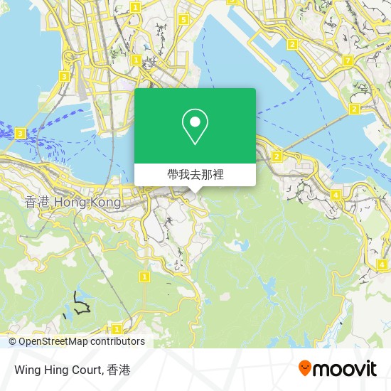 Wing Hing Court地圖