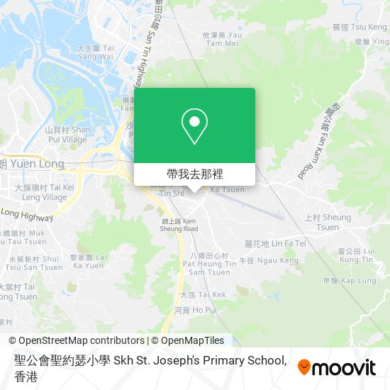 聖公會聖約瑟小學 Skh St. Joseph's Primary School地圖