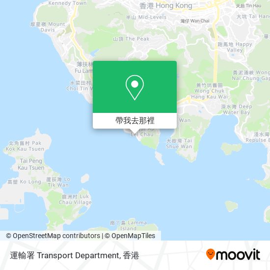 運輸署 Transport Department地圖