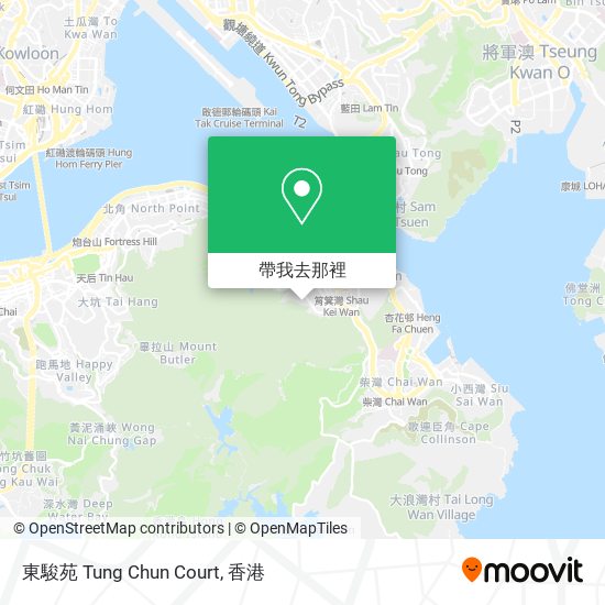 東駿苑 Tung Chun Court地圖