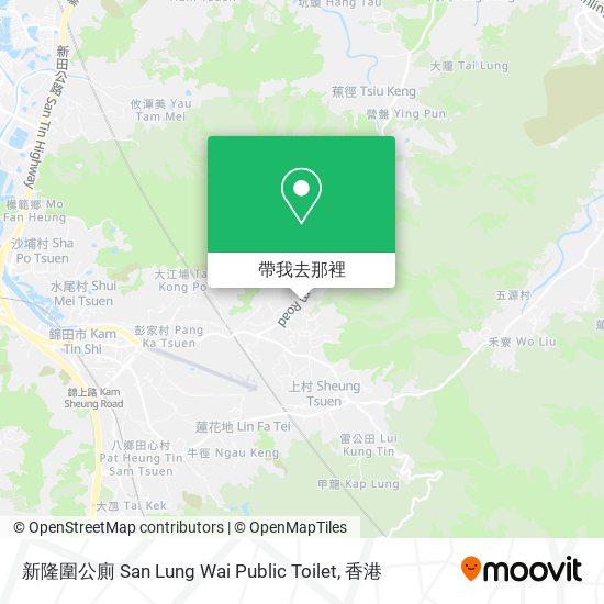 新隆圍公廁 San Lung Wai Public Toilet地圖