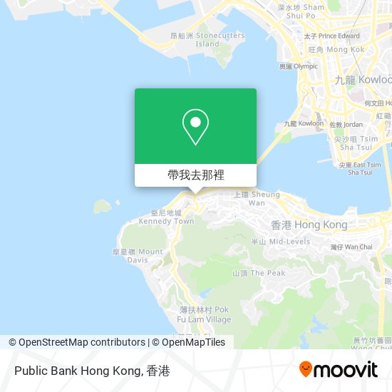 Public Bank Hong Kong地圖
