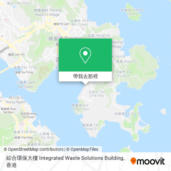 綜合環保大樓 Integrated Waste Solutions Building地圖