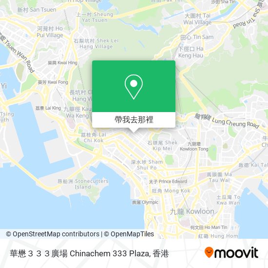 華懋３３３廣場 Chinachem 333 Plaza地圖