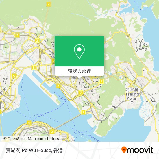 寶瑚閣 Po Wu House地圖
