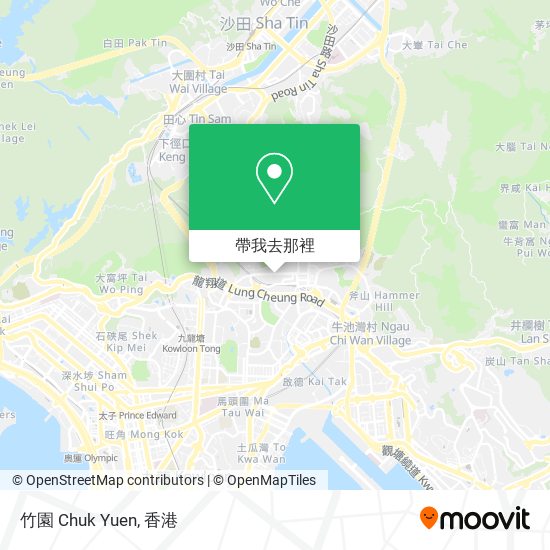 竹園 Chuk Yuen地圖
