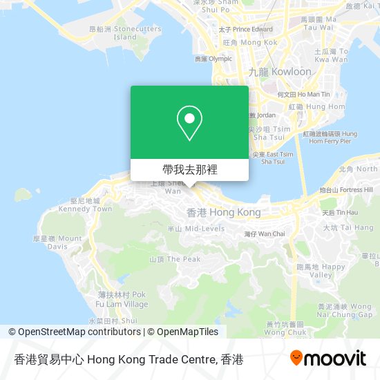 香港貿易中心 Hong Kong Trade Centre地圖