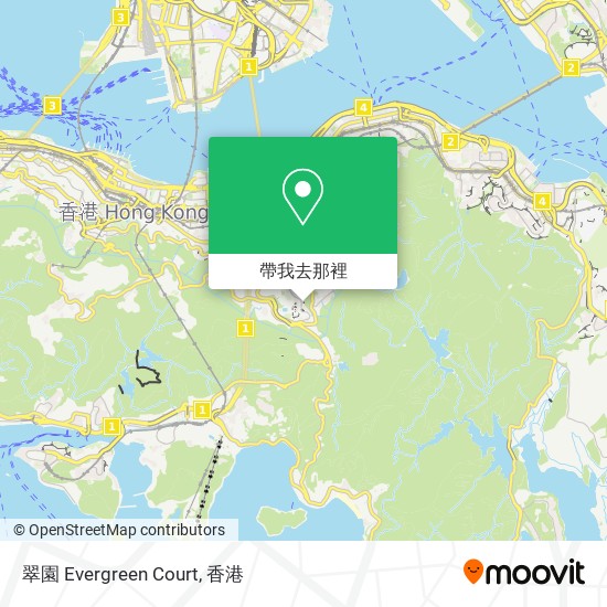 翠園 Evergreen Court地圖